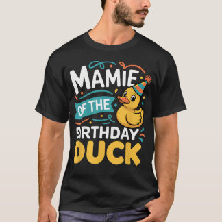 Mamie Van De Verjaardag Eend Bijpassende Familie R T-shirt