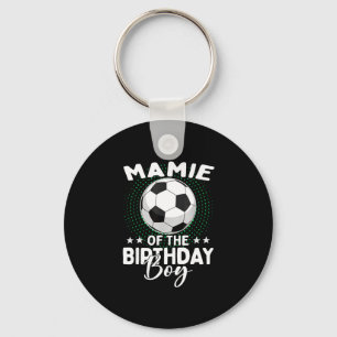 Mamie van de verjaardagsfeestje voetbalspeler verj sleutelhanger