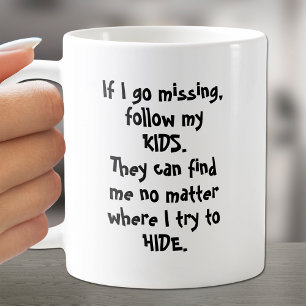 MAMMA: Als ik mis, kan Mijn Kind me vinden Koffiemok