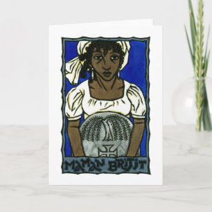 Mamma Brijit Greeting Card Kaart