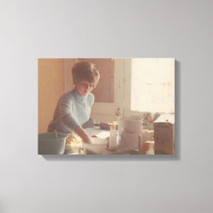 mamma-chef canvas afdruk