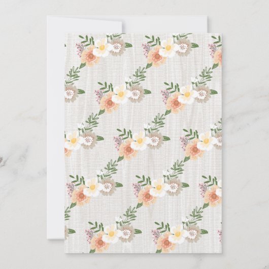 Mamma chien et bébé chiot invitations de douche bé (Dos)