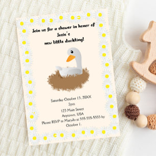Mamma Eend Baby Shower Kaart