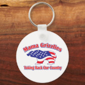 Mamma-Grizzlies Sleutelhanger (Voorkant)