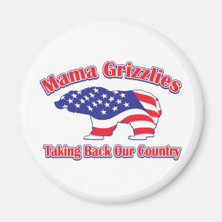 Mamma-Grizzly Magneet