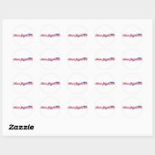 Mamma-Grizzly.Script-eps Ronde Sticker (Vel)