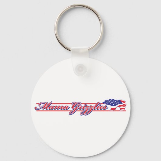 Mamma-Grizzly.Script-eps Sleutelhanger (Voorkant)