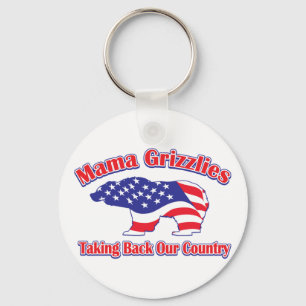 Mamma-Grizzly Sleutelhanger