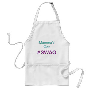 Mamma heeft #SWAG Apron Standaard Schort