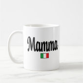 Mamma Italian Flag Mug - Mom (Gauche)