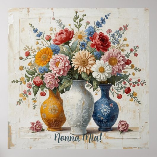 Mamma Mia! - Nonna Mia!  Poster (Voorkant)