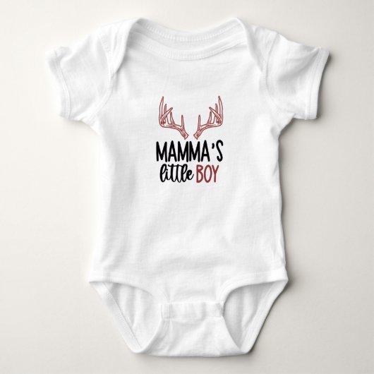 Mammas, kleine jongen romper (Voorkant)