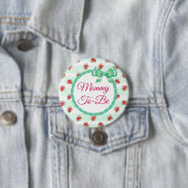 Mammie als Floral Chic Rozen Button (In situ)