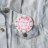 Mammie als Floral Chic Rozen Button (In situ)