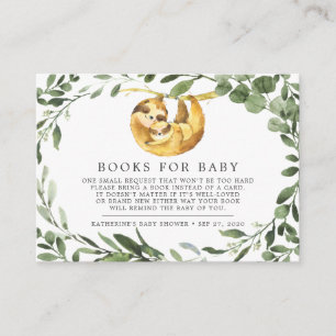 mammie Baby-bankboeken voor Baby-Baby shower Informatiekaartje