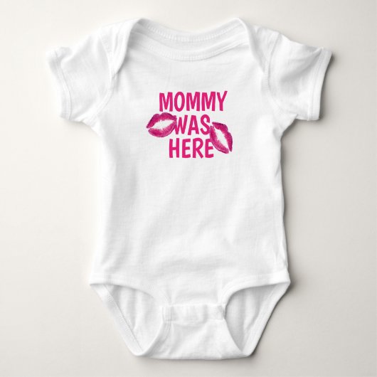 Mammie - Baby Jersey Bodysuit (Voorkant)