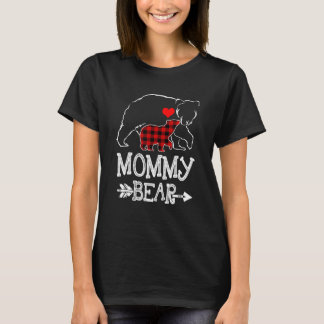 Mammie Beer Buffalo met kerstfeest Pajama T-shirt
