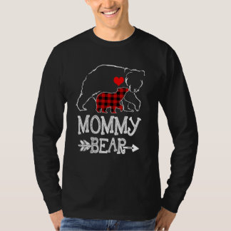 Mammie Beer Buffalo met kerstfeest Pajama T-shirt