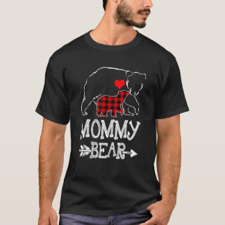 Mammie Beer Buffalo met kerstfeest Pajama T-shirt