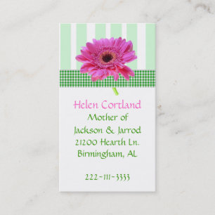 Mammie Calling Card Contactkaartje