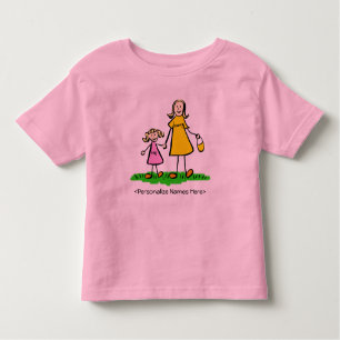 Mammie en mij - moeder en dochter - T-shirt voor m