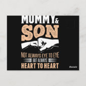 mammie-en-zoon-hart-tot-hart briefkaart (Achterkant)