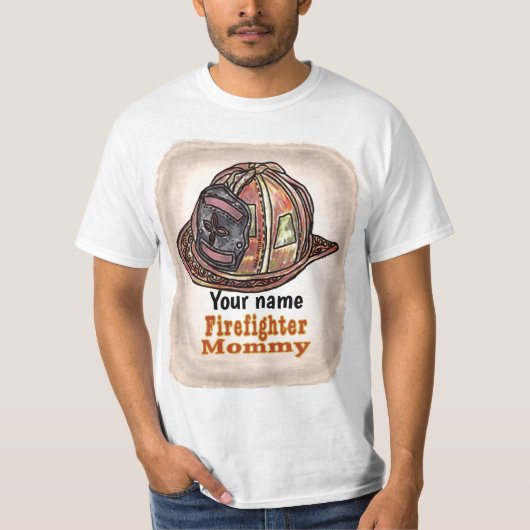 Mammie FireFighter t t shirt (Voorkant)