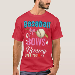 Mammie houdt van honkbal of poten... ...en onthult t-shirt