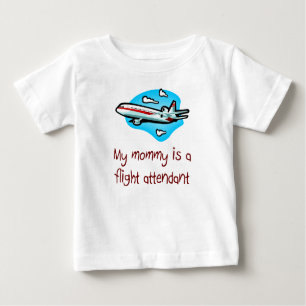 Mammie is een Vluchtaangericht baby t-shirt