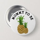 Mammie is grappige Button van mama en baby anas (Voorkant /achterkant)