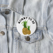 Mammie is grappige Button van mama en baby anas (In situ)