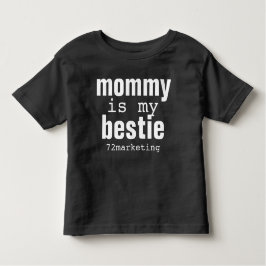 Mammie is mijn beest baby peuter shirt jongens BLO
