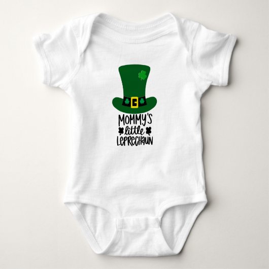 Mammie Little Leprechaun Baby Bodysuit (Voorkant)