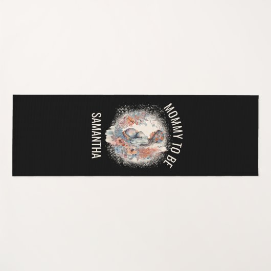 Mammie moet een Waterverf zijn die moeder verwacht Yogamat (Voorkant (horizontaal))