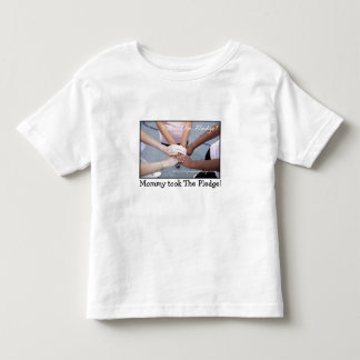 Mammie nam het T-shirt van de Pledge aan
