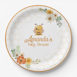 Mammie om Baby shower papier Borden te zijn Papieren Bordje