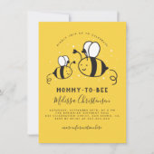 mammie om geel Baby shower te zijn dat neutraal is Kaart (Voorkant)