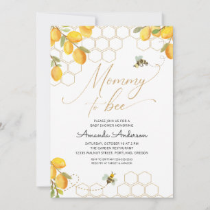 mammie om Lemons te worden Baby shower Kaart