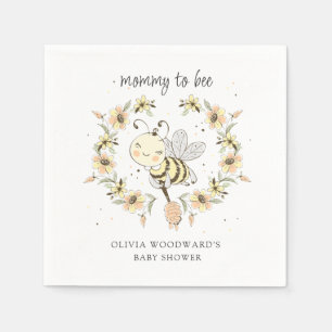 Mammie To Bee Baby Shower Servet