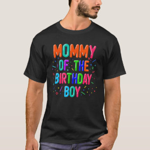 Mammie van de Birthday Boy ballon Matching Family T-shirt