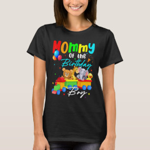 Mammie van de Birthday Boys-trein Safari Ani T-shirt