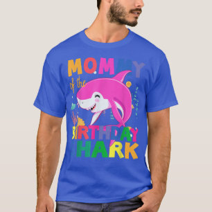 Mammie van de Birthday zoon Shark Birthday mammie  T-shirt