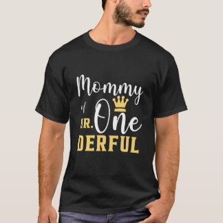 mammie van de heer One Derful 1st Birthday T-shirt