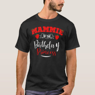 Mammie van de verjaardag prinses aardbei thema b t-shirt