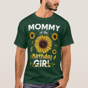Mammie van de Zonnebloem-familie van de Birthday G T-shirt