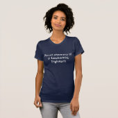 Mammie van een leukemiebestrijder t-shirt (Voorkant volledig)