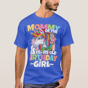 Mammie van het verjaardagsmeisje 8e verjaardag Doc T-shirt
