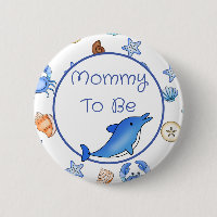 Mammie wordt | Baby shower van het thema "Beach"