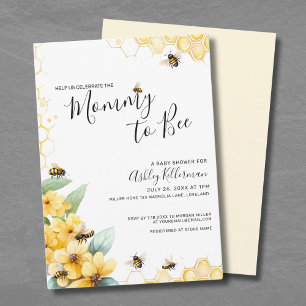 Mammie wordt bij Baby Shower Kaart