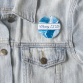 Mammie wordt | Button Baby shower van jongen (In situ)